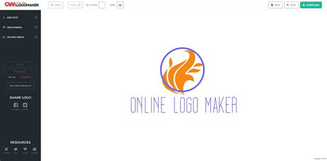 Online Logo Maker .